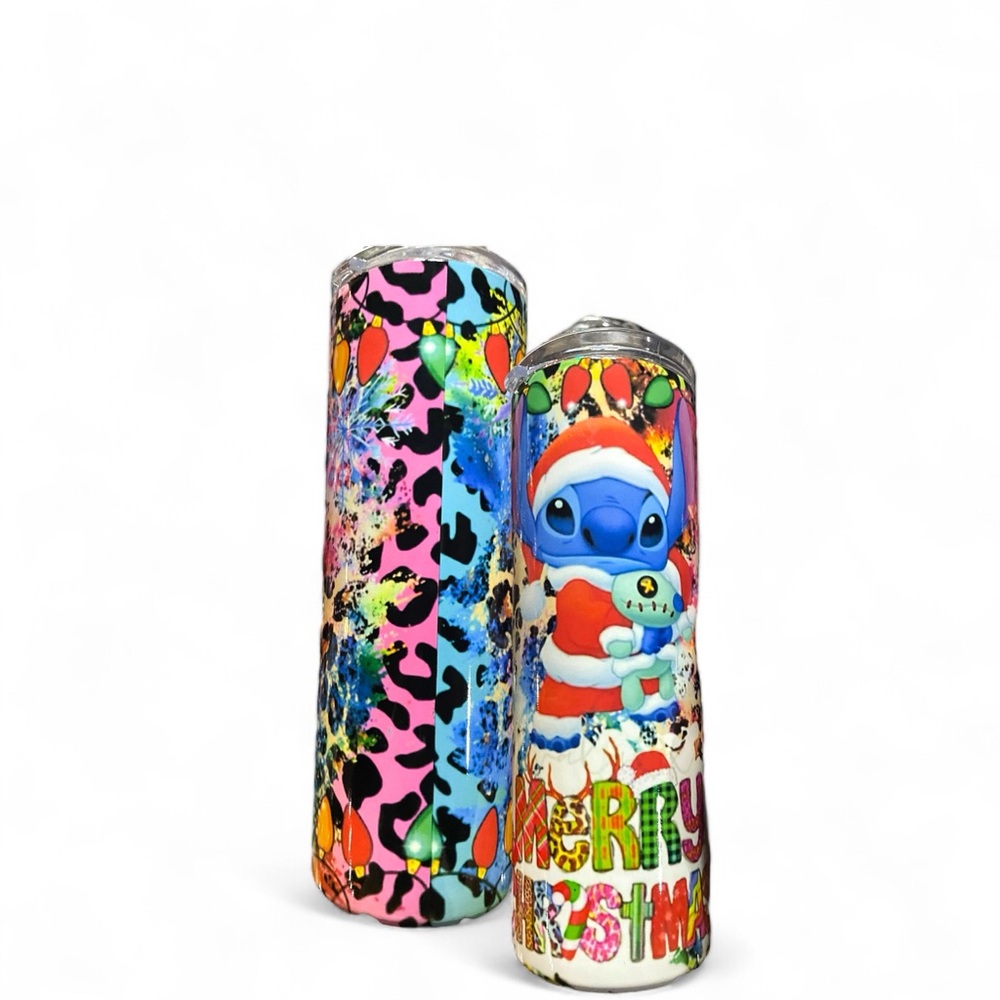 Stitch Christmas 20oz tumbler